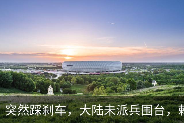 突然踩刹车，大陆未派兵围台，赖清德接到消息，收台最佳方案已出