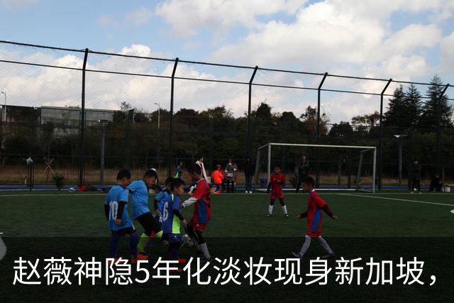 赵薇神隐5年化淡妆现身新加坡，退居幕后写AI剧本，无计划复出