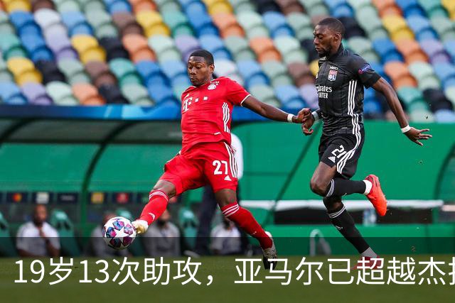 19岁13次助攻，亚马尔已超越杰拉德、阿扎尔和托蒂